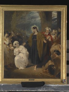 The Virtue Of Faith (olja på duk) av George Henry Harlow