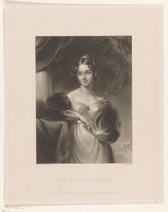 Porträtt av Maria Anne Ashley Hon. Mrs Ashley (titel på objekt)