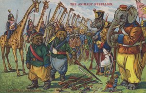 The Animals Rebellion (färg litho)