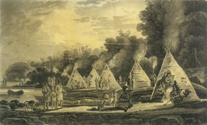 Läger för domicilierade indianerna, 1807