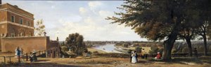 Utsikt från Richmond Hill med Wick till vänster, 1837 av George Hilditch