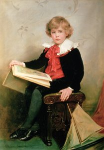 Porträtt av Norman Stewart Davies