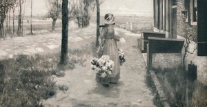Blomsterflicka i Holland, 1887, 1912