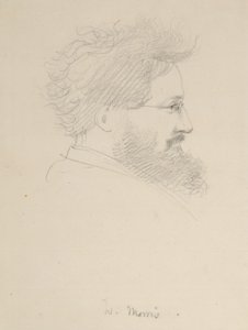 Porträtt av William Morris, ca 1875
