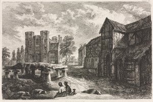 Kenilworth, 1827, publicerad 1848. av George II Cuitt
