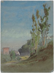 Albano, Italien av George Inness
