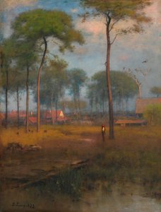 Tidig morgon, Tarpon Springs, 1892. av George Inness