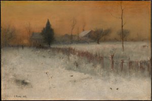 Hem i Montclair av George Inness
