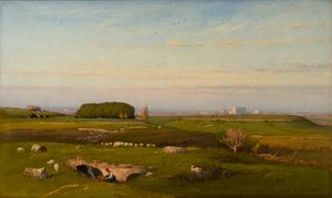 I den romerska landsbygden av George Inness