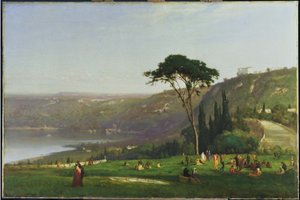 Albanosjön av George Inness
