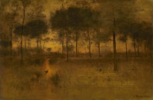Hägerns hem av George Inness