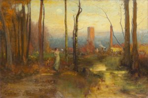 Kvarnbäcken, Montclair, New Jersey av George Inness