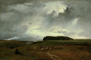 Stormen, 1876. av George Inness