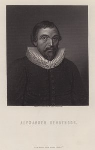 Alexander Henderson, skotsk teolog av George J. Stodart