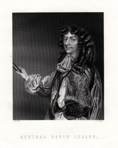David Leslie, Lord Newark, kavalleriofficer och general i engelska inbördeskriget, 1800-talet av George J. Stodart