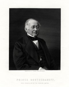 Prins Gorchakov, rysk diplomat, 1800-talet
