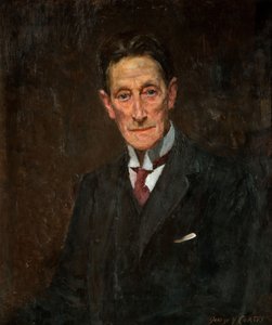 Porträtt av Sir Johnston Forbes-Robertson, 1900-1925. av George James Coates