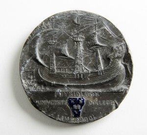 Liverpool University George Holt-medalj för fysiologi av George James Frampton