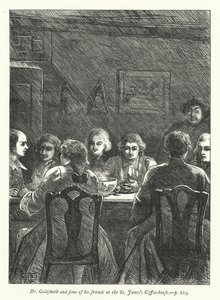 Illustration för vedergällning (gravyr) av George John Pinwell