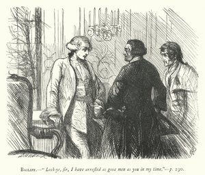 Illustration för den godmodiga mannen (gravyr) av George John Pinwell