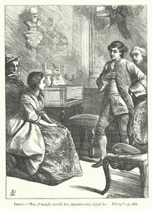 Illustration för den godmodiga mannen (gravyr) av George John Pinwell