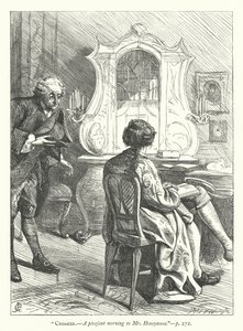 Illustration för den godmodiga mannen (gravyr) av George John Pinwell