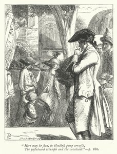 Illustration för Resenären (gravyr) av George John Pinwell