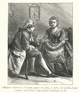 Illustration för The Vicar of Wakefield (gravyr)