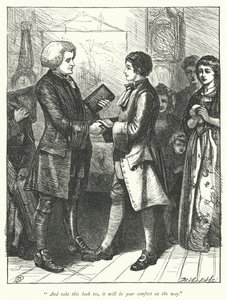Illustration för The Vicar of Wakefield (gravyr) av George John Pinwell