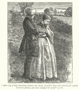 Illustration för The Vicar of Wakefield (gravyr) av George John Pinwell