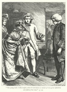 Illustration för The Vicar of Wakefield (gravyr) av George John Pinwell