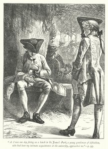 Illustration för The Vicar of Wakefield (gravyr) av George John Pinwell
