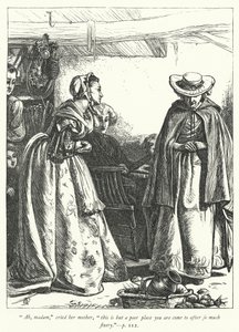 Illustration för The Vicar of Wakefield (gravyr) av George John Pinwell