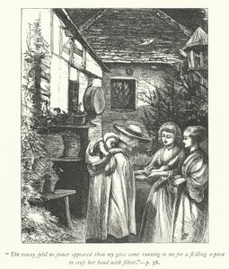 Illustration för The Vicar of Wakefield (gravyr)
