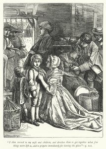 Illustration för The Vicar of Wakefield (gravyr) av George John Pinwell