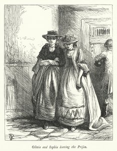 Illustration för The Vicar of Wakefield (gravyr) av George John Pinwell