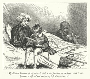 Illustration för The Vicar of Wakefield (gravyr) av George John Pinwell