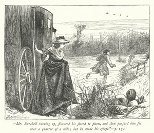 Illustration för The Vicar of Wakefield (gravyr) av George John Pinwell