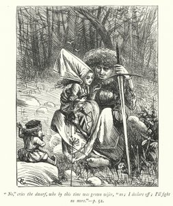 Illustration för The Vicar of Wakefield (gravyr) av George John Pinwell