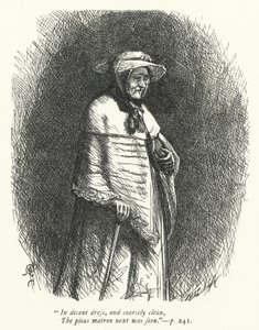Illustration för Threnodia Augustalis (gravyr) av George John Pinwell
