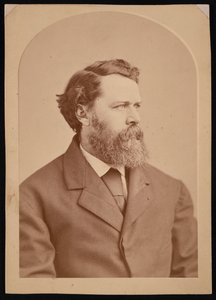 Porträtt av Oliver Wolcott Gibbs 1822-1908, mellan 1870 och 1873.