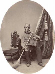 Porträtt av en man [recto], ca. 1862-1864.