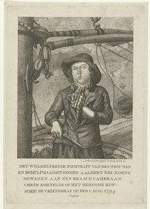 Porträtt av Aalbert Joh. Koens av George Kockers