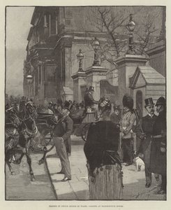 Sjukdom hos prins George av Wales, ringare på Marlborough House