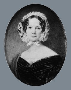 Mrs. George M. Gill Ann McKim Bowly, 1841. av George Lethbridge Saunders