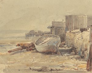 Strandat fartyg, c.1880