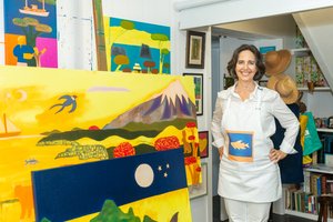 Cristina Rodriguez i sin studio, 2022