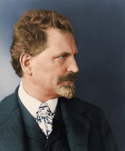 Porträtt av Alfons Mucha