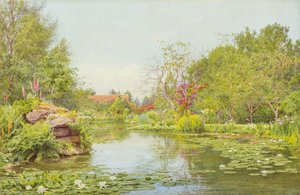 Liljedammen (akvarell)