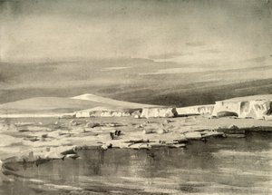Bay of Whales, eller Balloon Bight, c1908, 1909. av George Marston